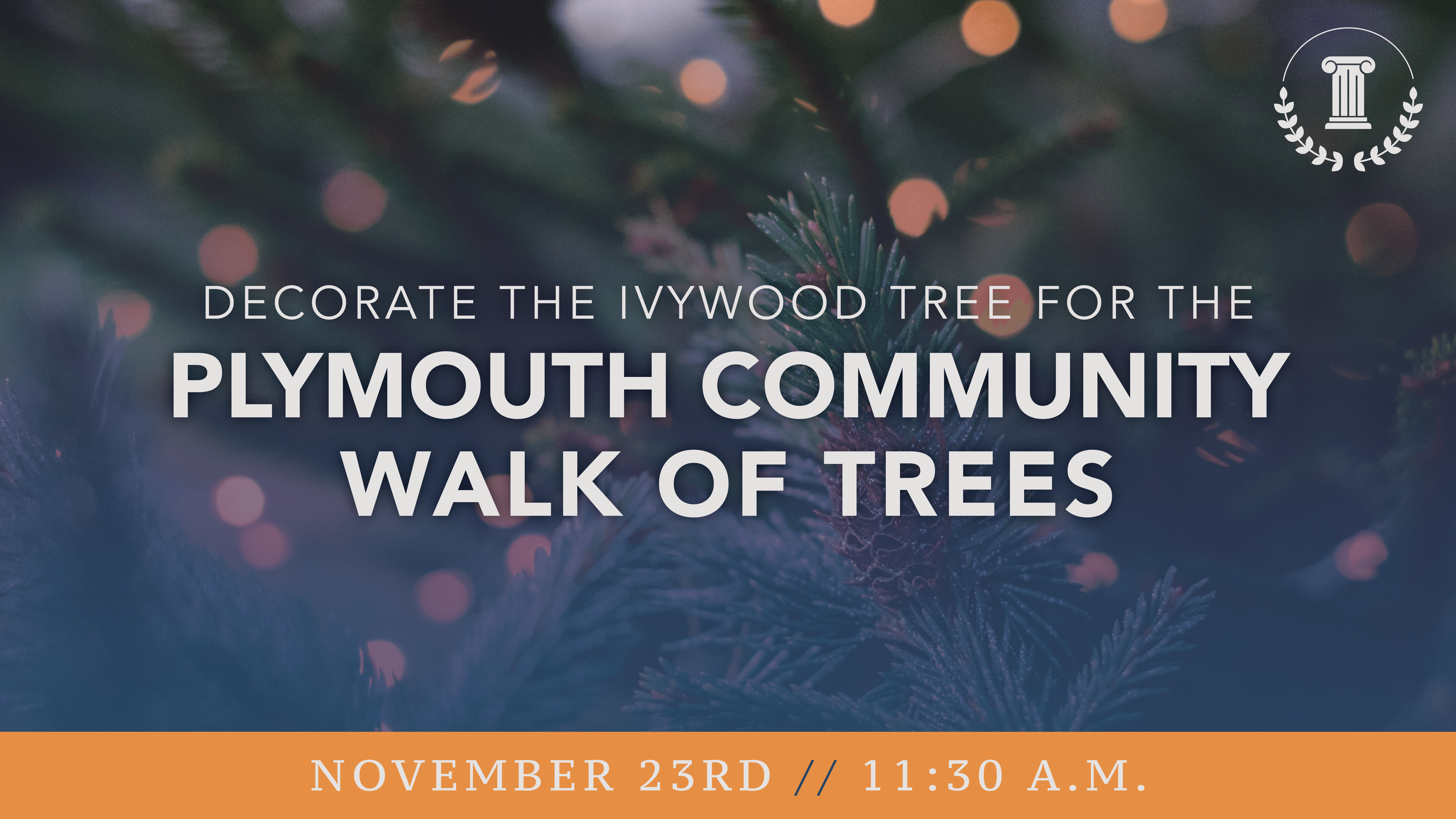 Tree decorating event