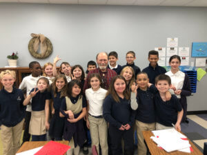 Mr. Phillips and class