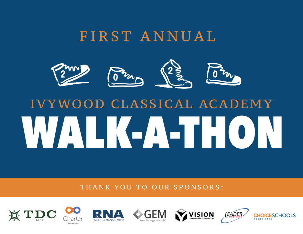 First Annual Ivywood Classical Academy Walk-A-Thon
