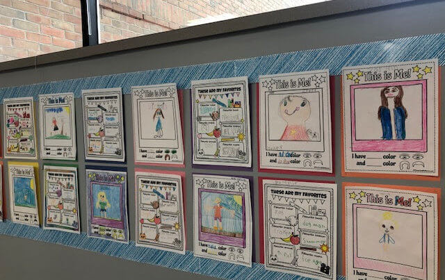 "This is Me" Student self portraits