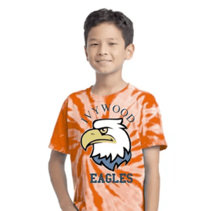 IPO2 child wearing an Iyvwood Eagles shirt