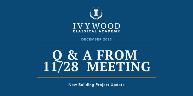 Q & A From 11/28 Informational Meeting